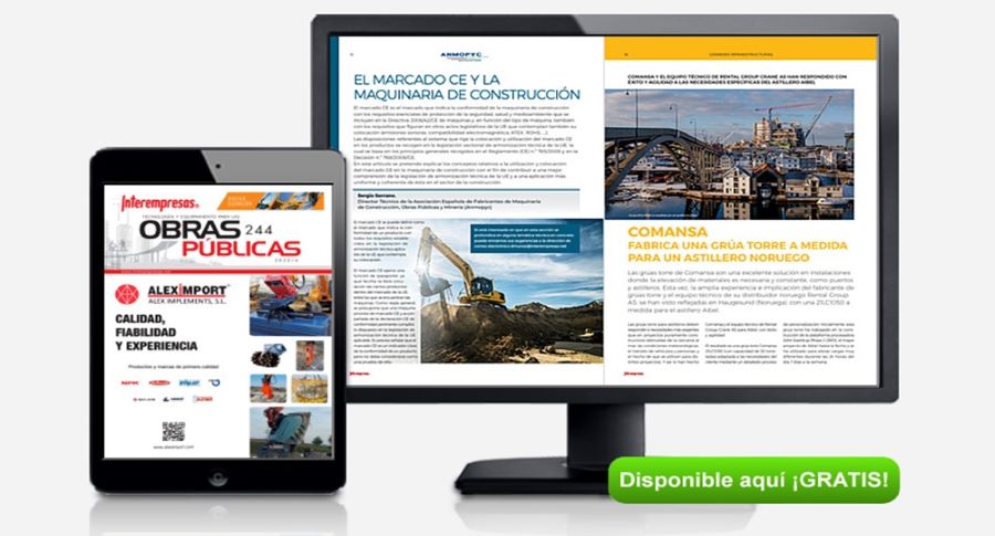 El marcado CE y la maquinaria de construcción